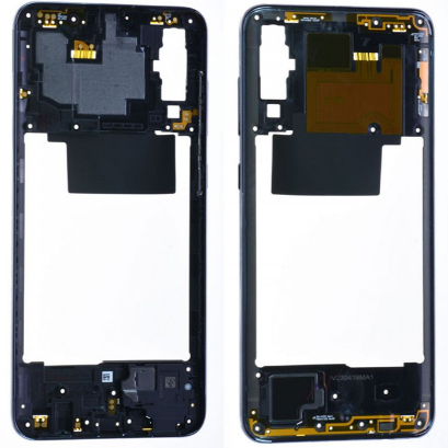 Black front cover for Samsung Galaxy A70 - GH97-23258A