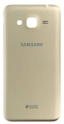 Gold Back Cover for Samsung Galaxy J3 2016 - GH98-38690B
