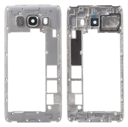 White Back Frame for Samsung Galaxy J5 2016 - GH98-39490C