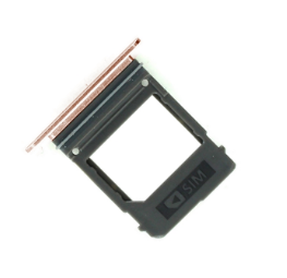 Suporte para bandeja de cartão SIM dourado Samsung Galaxy A5 2017 - GH98-41304B