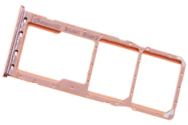 Gold Tray/Support for Samsung Galaxy A7 (2018) - GH98-43634C