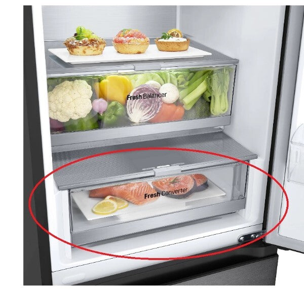 Gaveta conservação Fresh Converter frigorifico LG - MJS64671914