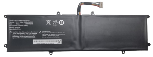 Bateria portatil Classmate 7.4V 5000mAh 3.7Wh - SF40KB-2S5000-B1G1