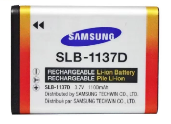 Bateria Compatível Camera Digital Samsung - SLB-1137D