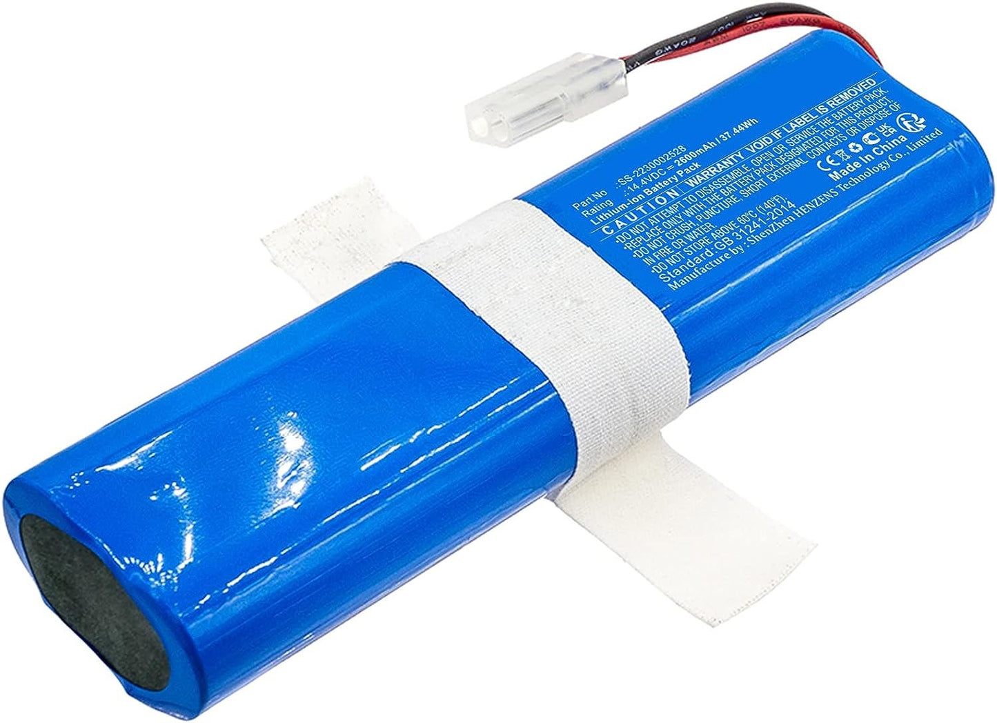 Rowenta Robot Vacuum Cleaner Battery 2600 mAh / 14.4V (132.5 x 37 x 21.5 mm) - SS-2230002528