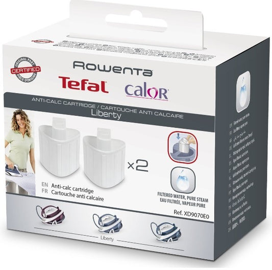 2 anti-calc cartridges for ironing center - XD9070E0