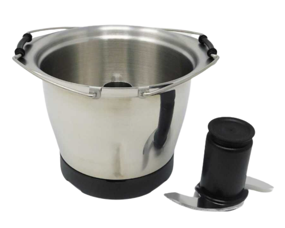 mini taça 1,4L com lamina e tampa robot cozinha Moulinex - XF38AE10