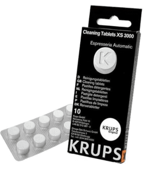 Kit de 10 pastilhas de limpeza maquina café Krups Nespresso - XS300010