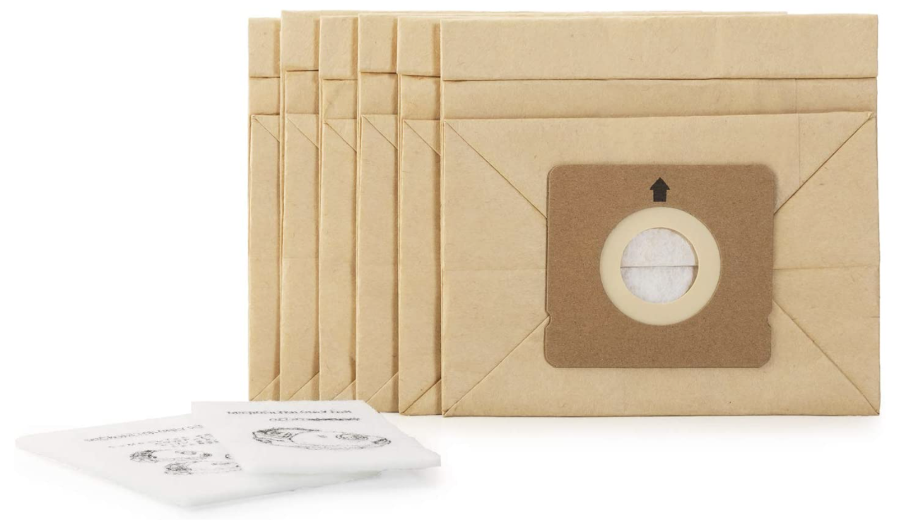 Kit de 6 sacos de aspirador + 2 filtros aspirador Rowenta e Moulinex - ZR003901