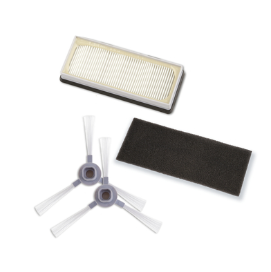 Kit of 2 filters and 2 brushes for Rowenta robot vacuum cleaner - ZR177001