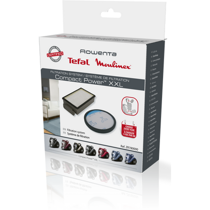 Kit de Filtros Aspirador Rowenta - ZR780000
