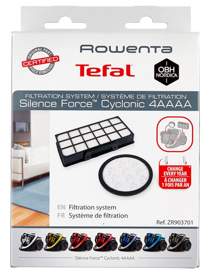 Kit de filtros HEPA para aspirador Rowenta - ZR903701